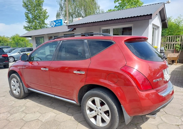 Nissan Murano cena 12500 przebieg: 281790, rok produkcji 2006 z Mieszkowice małe 254